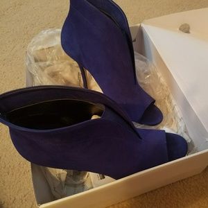 Ladies open bootie heels